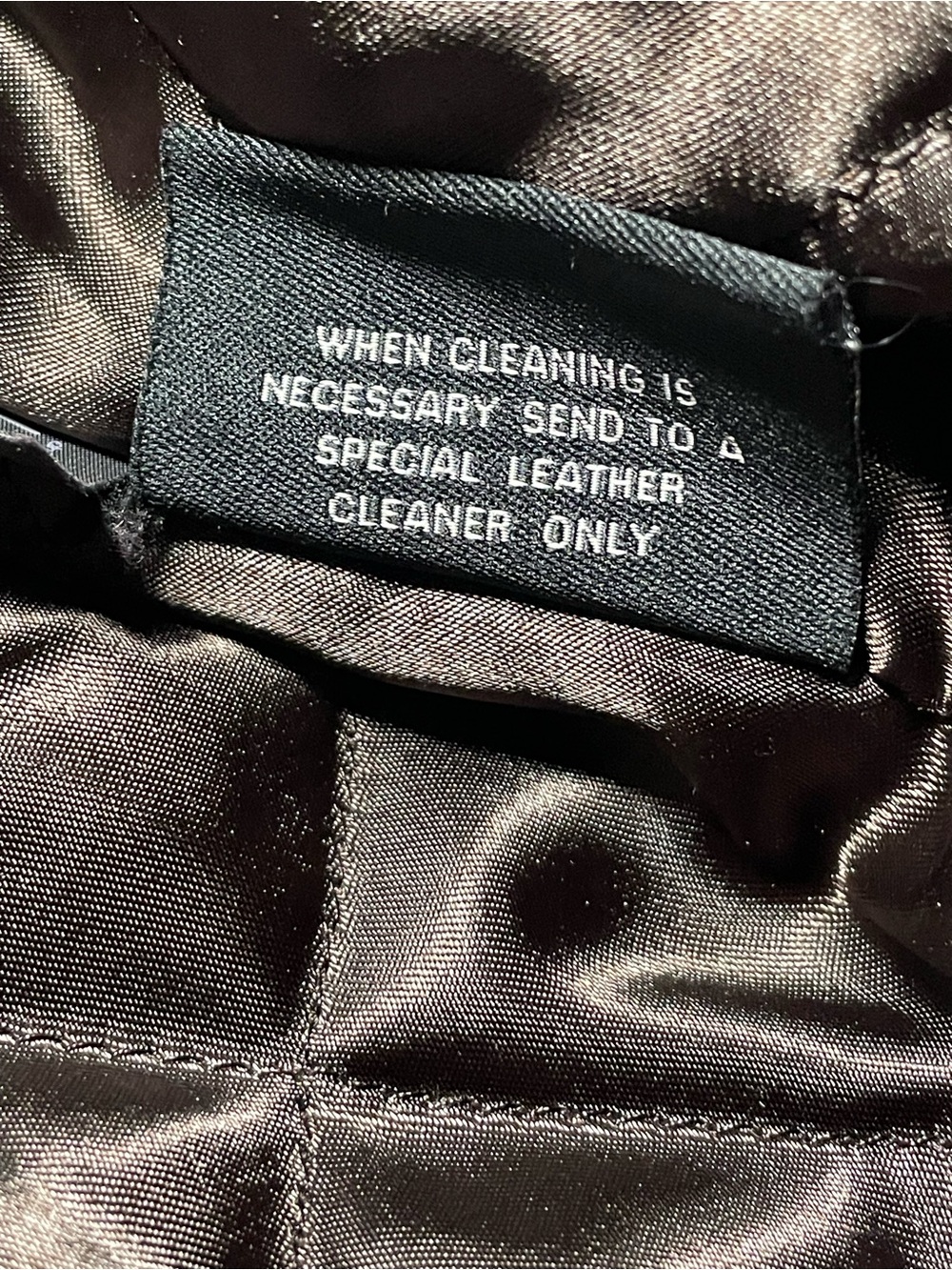 Wilsons Leather Men's Dark Brown Zip Front Jacket -Size XL - Picture 10 of 13